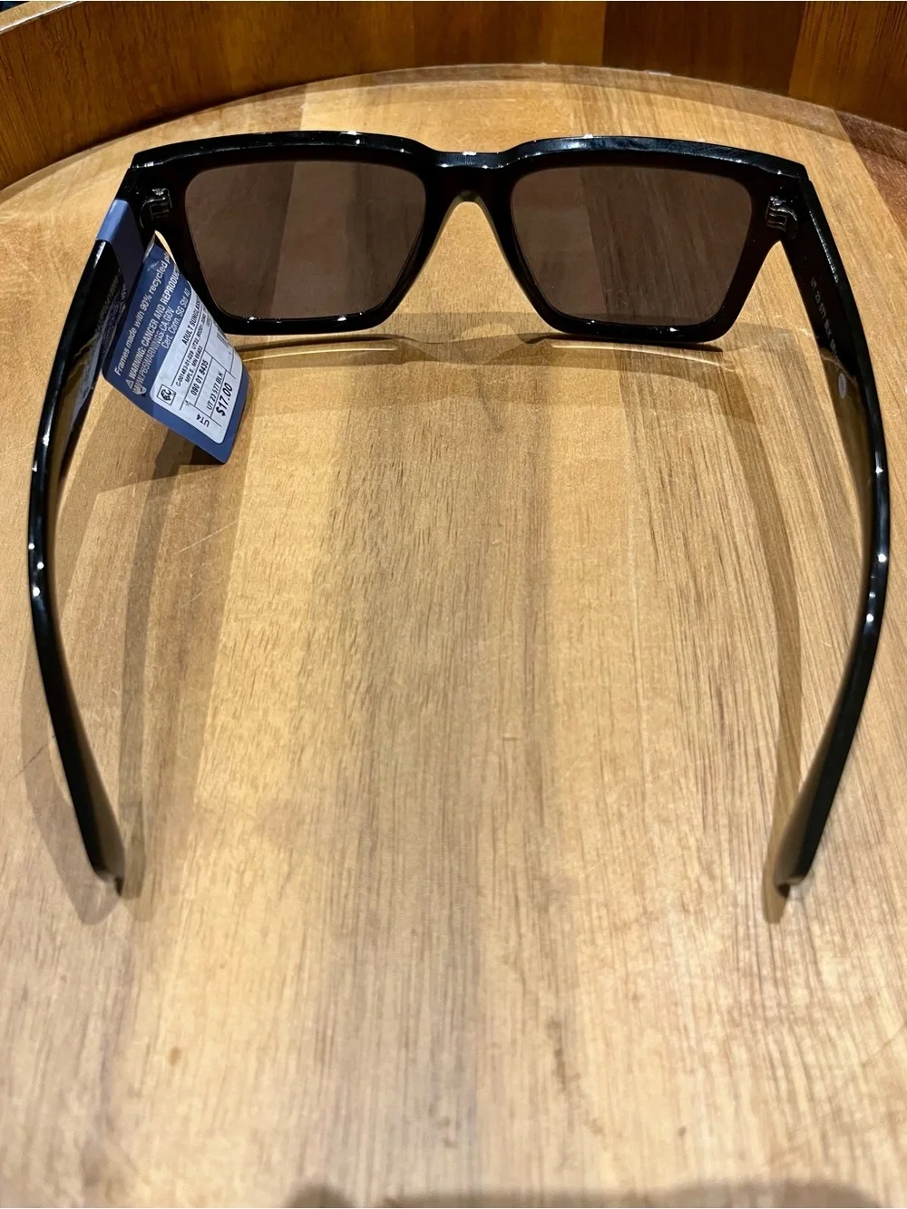 Universal Thread - Greenish-Brown Square Frame Sunglasses with Dark Lenses